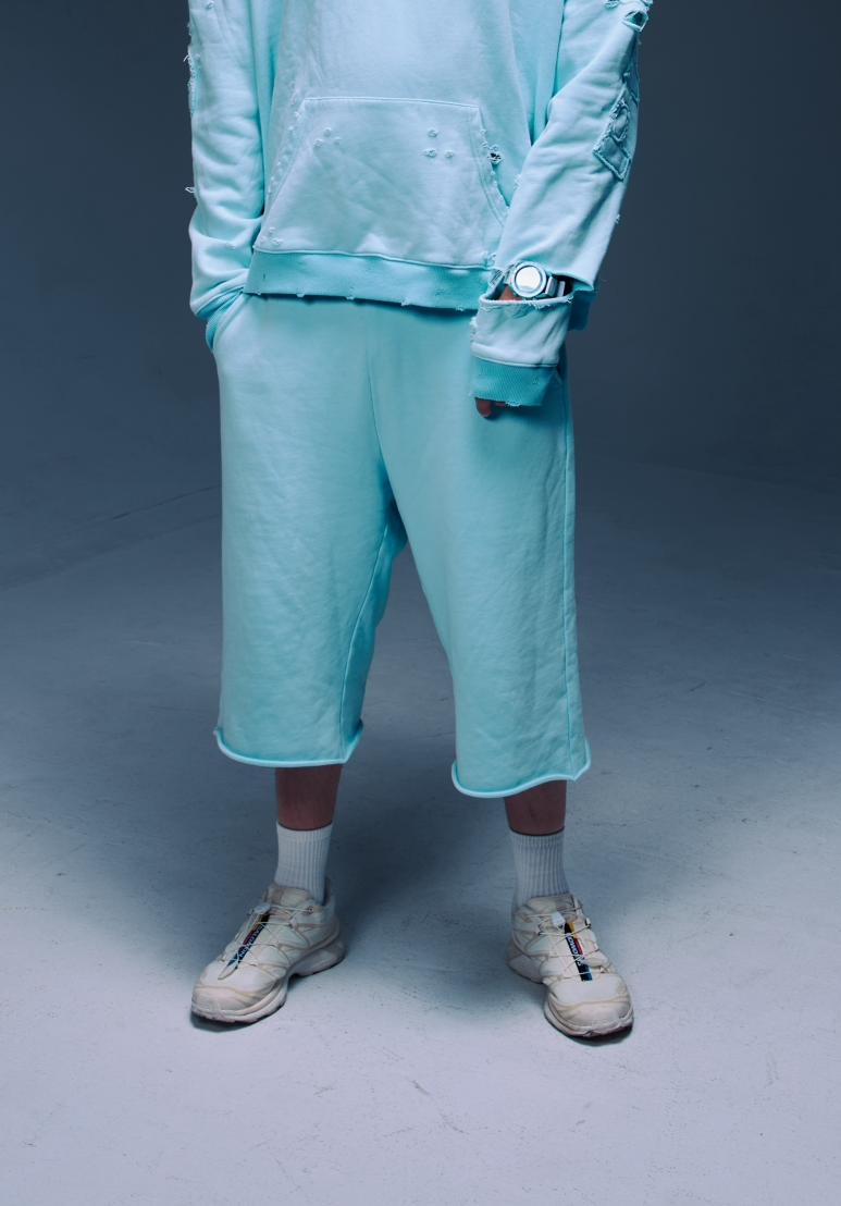 AQUA Distress BP RAW ™ Hoodie (PRE-ORDER)