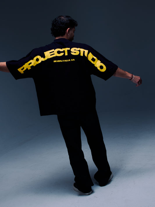 BP Basics ™ Black/Yellow Tee (PRE-ORDER)