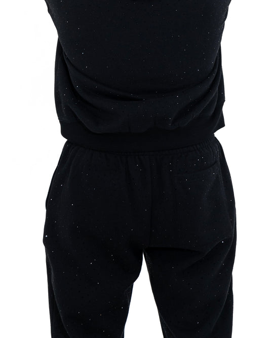 V1| BP Black Rhinestone Sweats