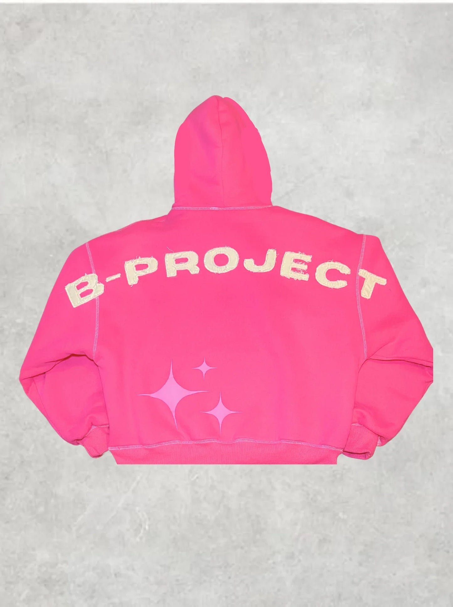 BP Double Layered Pink Hoodie
