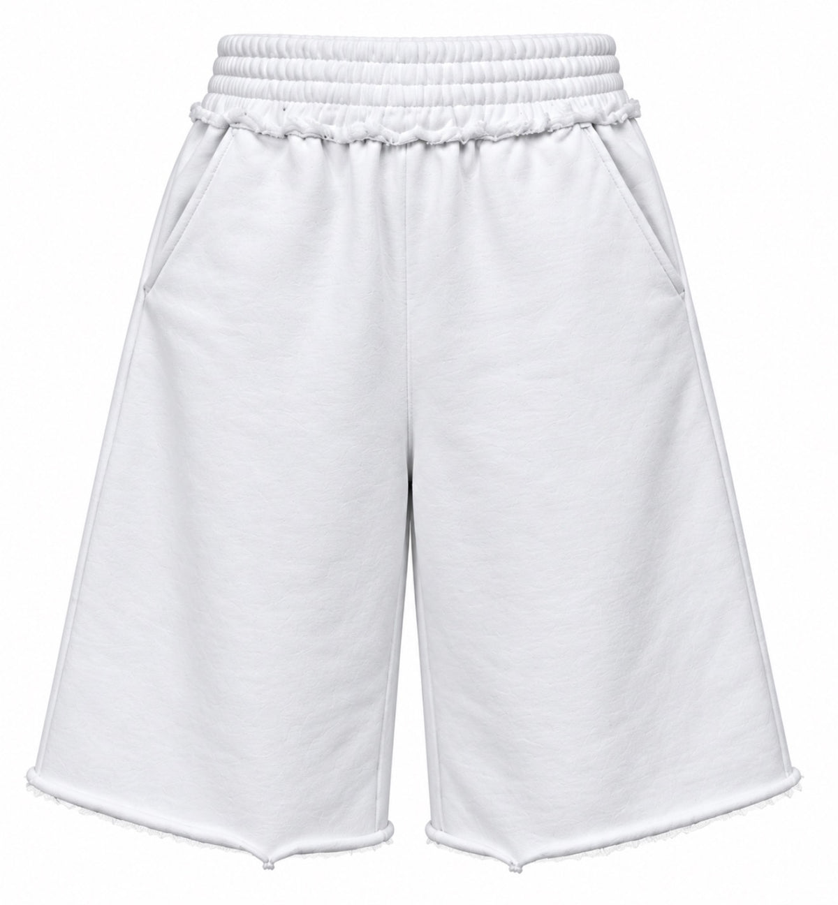 White RAW Shorts