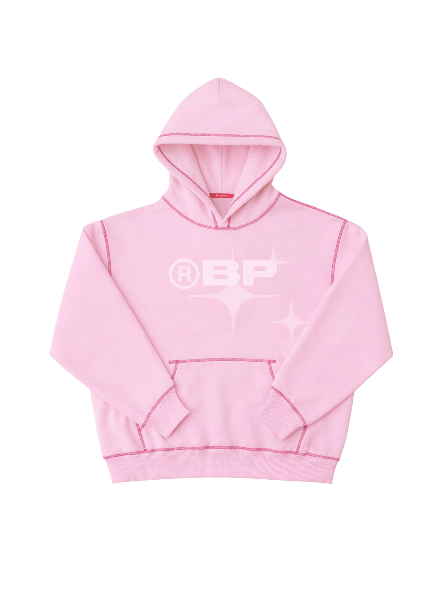 BP Bubblegum Rhinestone Hoodie (PRE-ORDER)