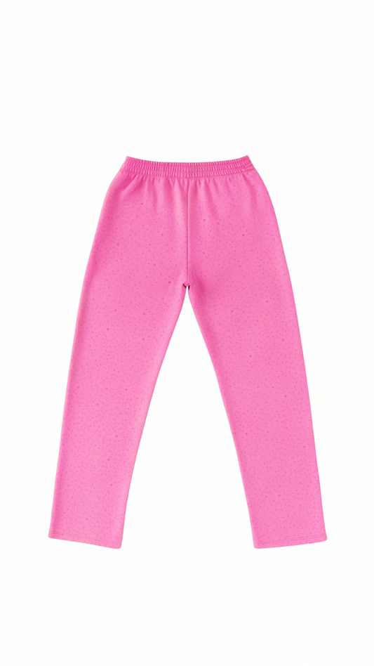 Magenta Crystal Sweatpants