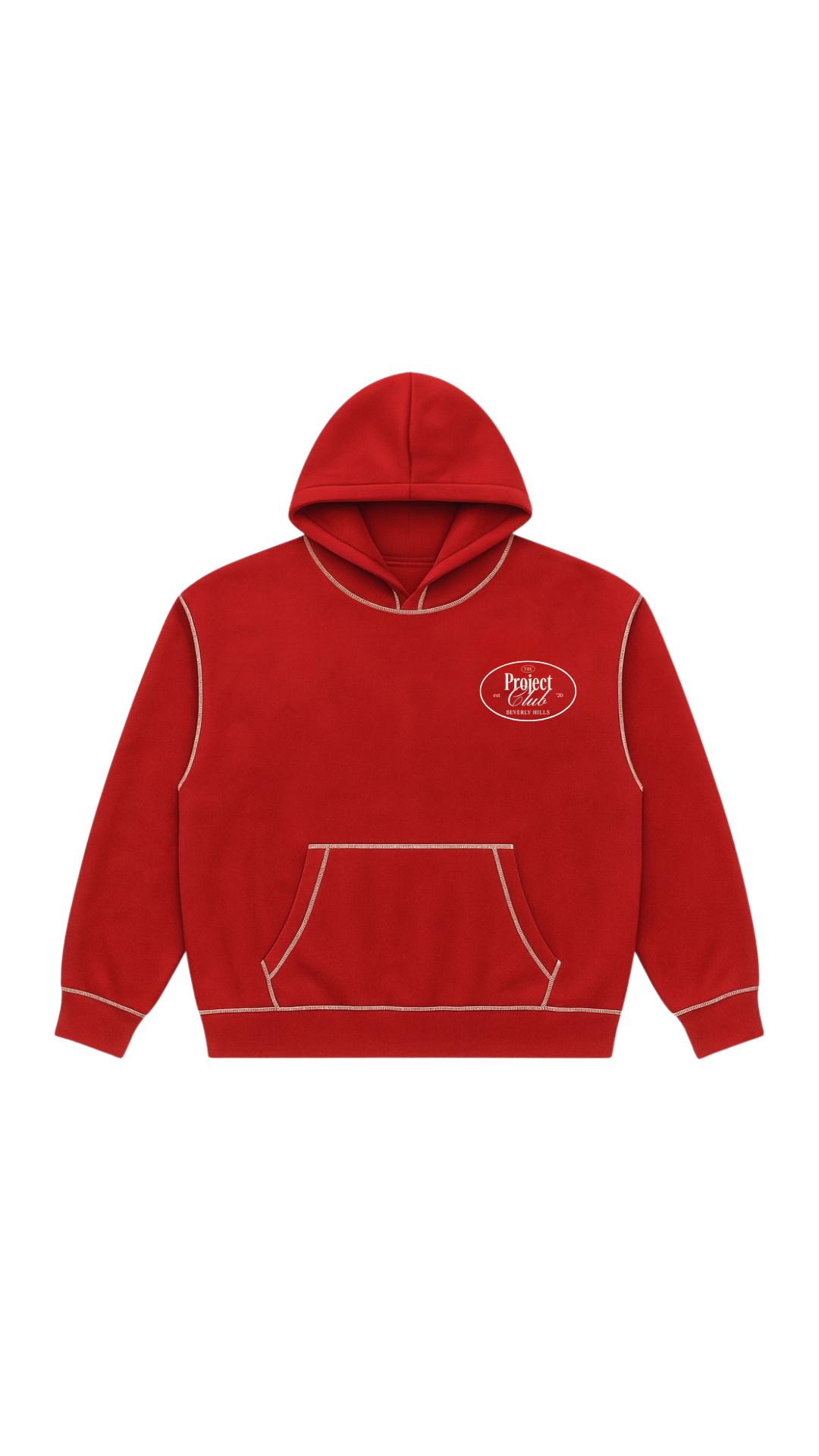 Project Club Red Hoodie