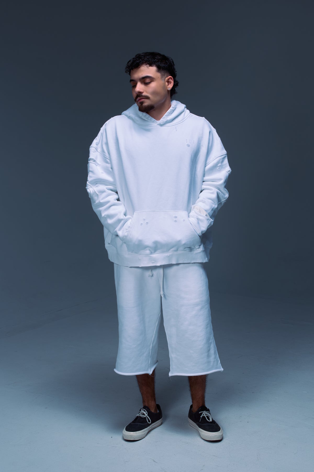 White RAW Hoodie