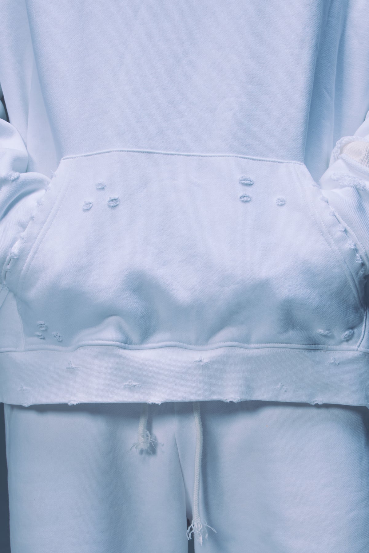 White RAW Hoodie