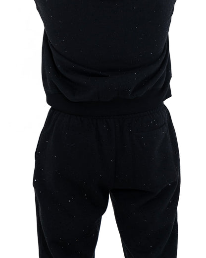 BP Black Rhinestone Sweats| Pre order