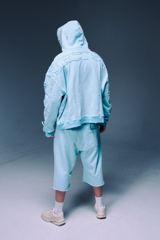 AQUA Distress BP RAW ™ Hoodie (PRE-ORDER)