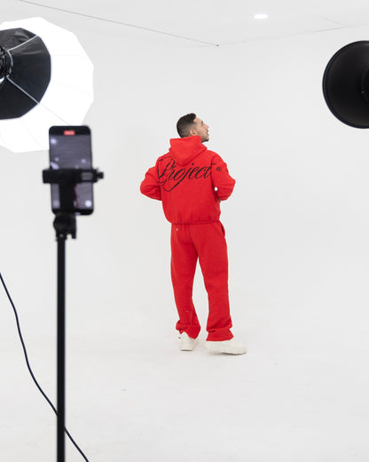 BP Red Rhinestone Sweats| Pre order