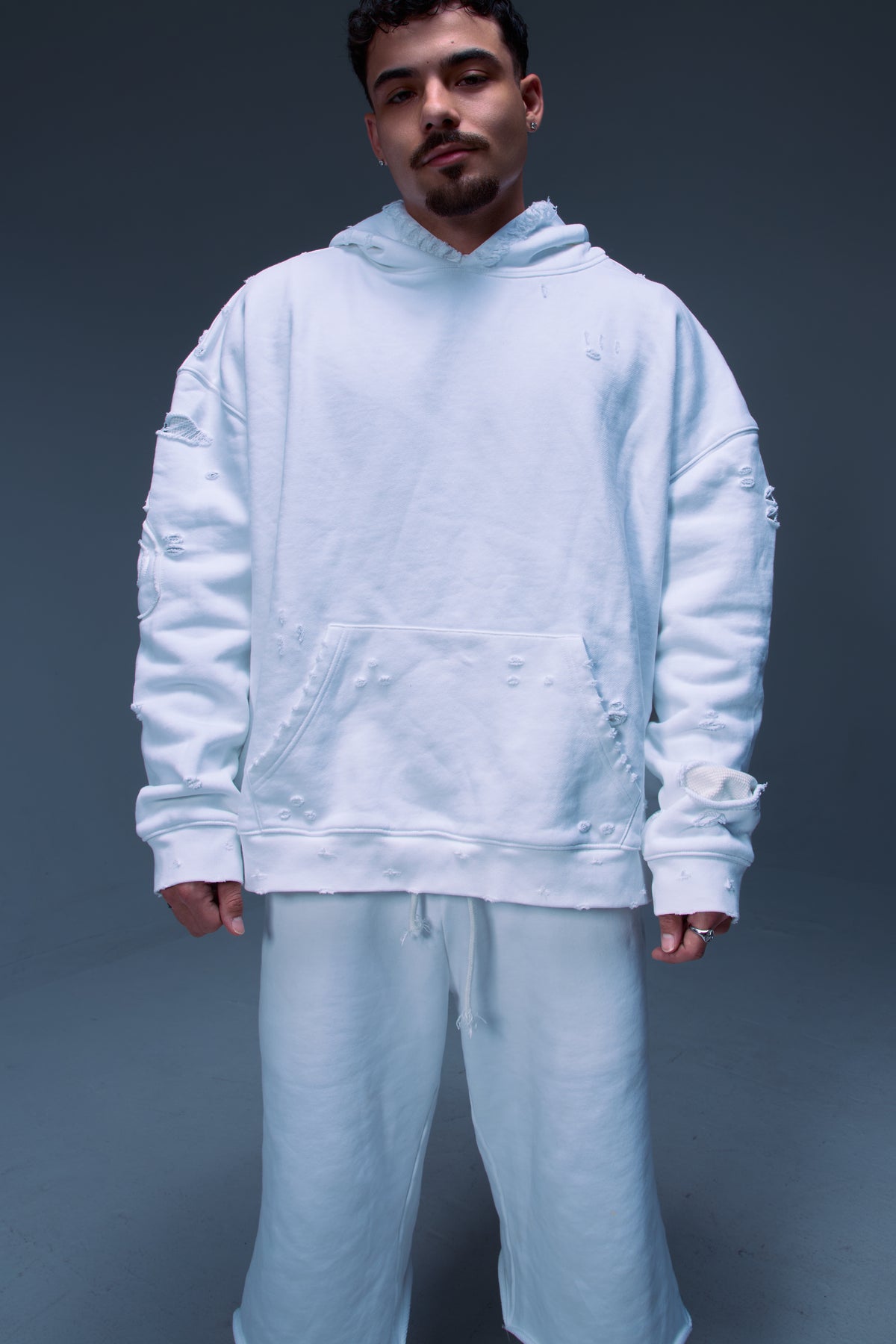 White RAW Hoodie
