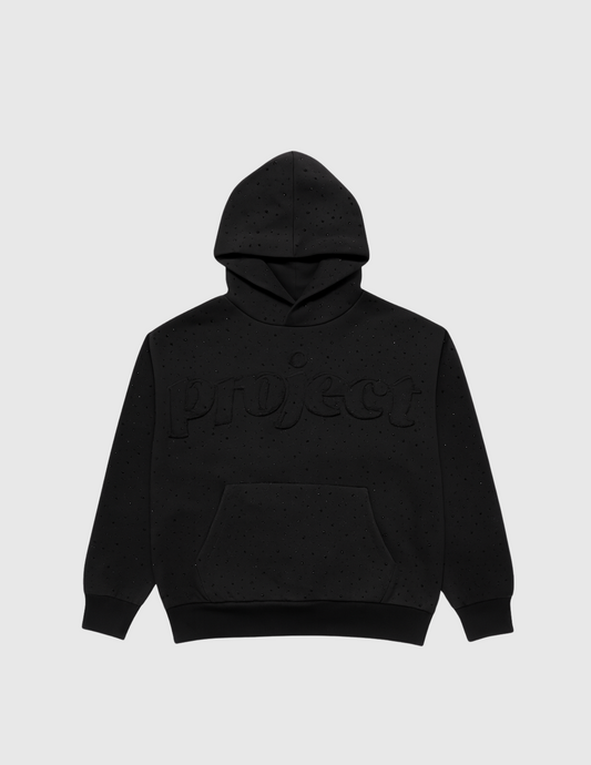 Black BP Crystal Hoodie