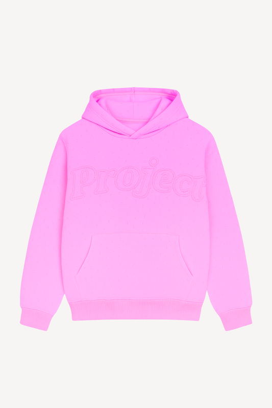 Magenta Crystal Hoodie