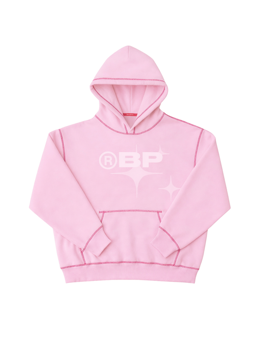 BP Bubblegum Rhinestone Hoodie (PRE-ORDER)
