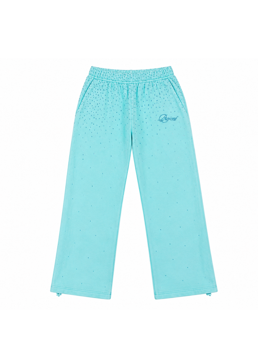 AQUA Rhinestone Sweatpants (PRE-ORDER)