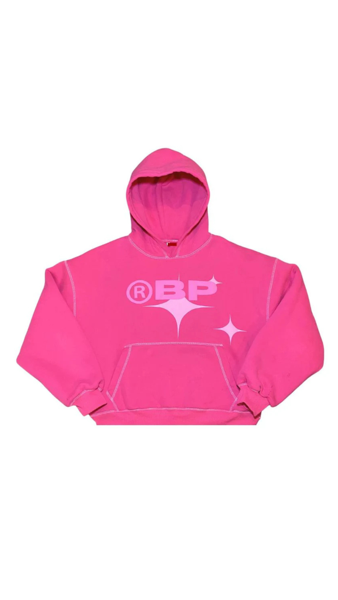 BP Double Layered Pink Hoodie